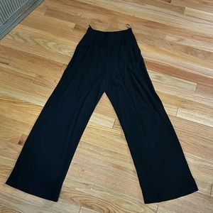 Balmain black dress pants